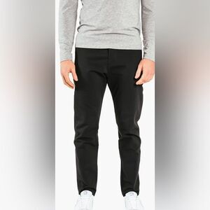 Public Rec Men’s Black Daymaker Slim Tapered Leg Casual Pant